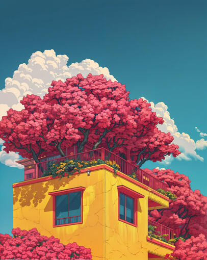 Cherry balcony [jun. 10]
