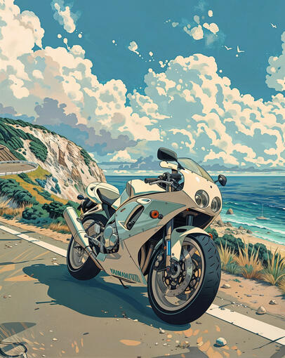 White yamaha [Jun. 5]